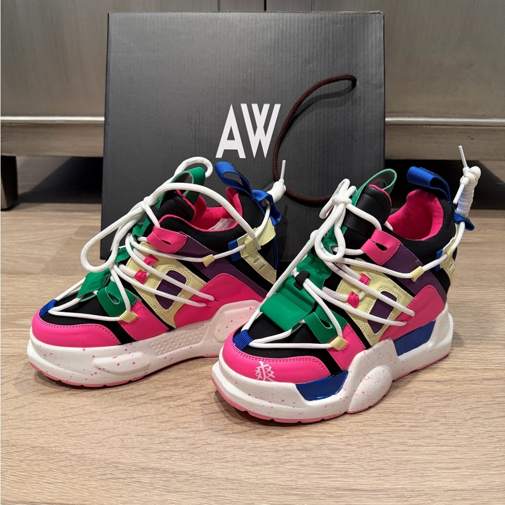 Anthony Wang OMFG platform sneaker